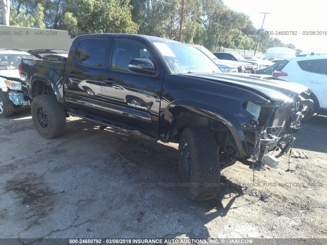 3TMCZ5AN6GM013627 - 2016 TOYOTA TACOMA DBL CAB/SR/SR5/TRD SPT/OR BLACK photo 1