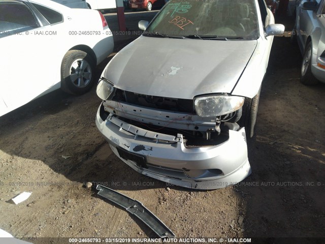 1G1JH14F547102708 - 2004 CHEVROLET CAVALIER LS SPORT SILVER photo 6