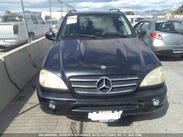 4JGAB74E5YA183023 - 2000 MERCEDES-BENZ ML 55 GRAY photo 6