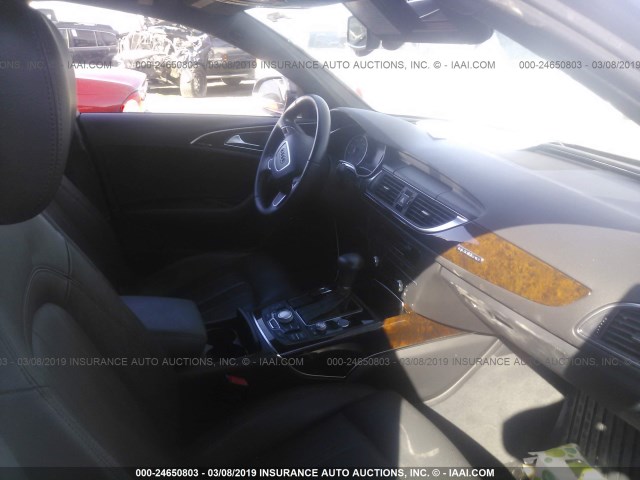 WAUHGAFC7EN154069 - 2014 AUDI A6 PRESTIGE ნაცრისფერი ფოტო 5