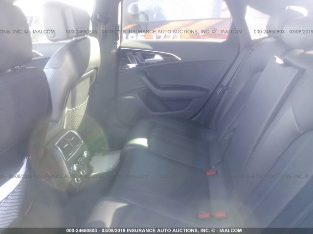 WAUHGAFC7EN154069 - 2014 AUDI A6 PRESTIGE ნაცრისფერი ფოტო 8