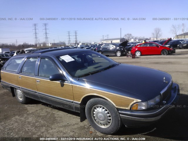 1G4BR82P1TR419316 - 1996 BUICK ROADMASTER LIMITED BLUE photo 1
