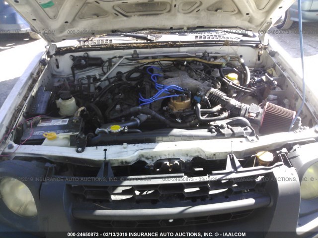 5N1ED28Y23C641097 - 2003 NISSAN XTERRA XE/SE WHITE photo 10