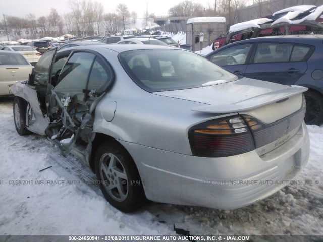 1G2HX52K934103249 - 2003 PONTIAC BONNEVILLE SE SILVER photo 3