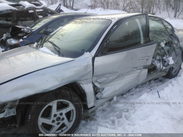 1G2HX52K934103249 - 2003 PONTIAC BONNEVILLE SE SILVER photo 6