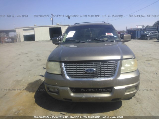 1FMPU15L23LA63174 - 2003 FORD EXPEDITION XLT BEIGE photo 6