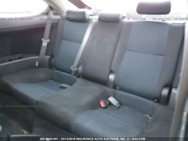 JTKDE177X60130820 - 2006 TOYOTA SCION TC მუქწითელი ფოტო 8