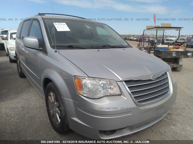 2A8HR54P38R828664 - 2008 CHRYSLER TOWN & COUNTRY TOURING SILVER photo 1
