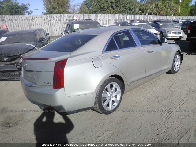 1G6AA5RX4E0113796 - 2014 CADILLAC ATS GOLD photo 4