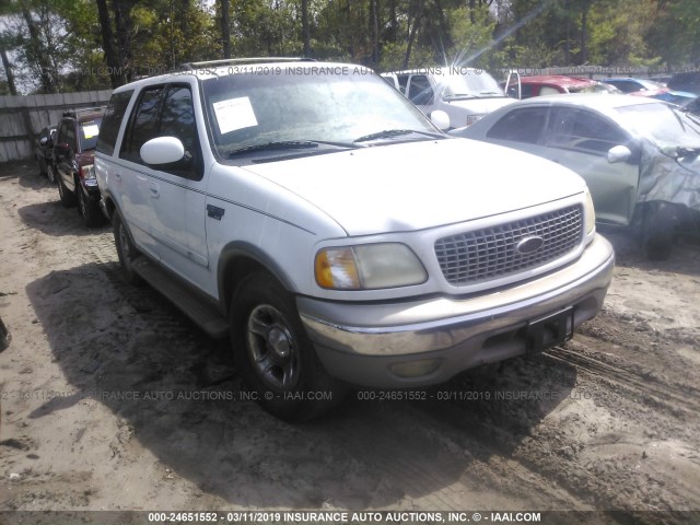 1FMRU17L31LA01933 - 2001 FORD EXPEDITION EDDIE BAUER WHITE photo 1