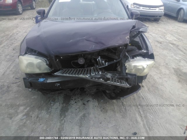 KMHFU45E75A420622 - 2005 HYUNDAI XG 350 PURPLE photo 6