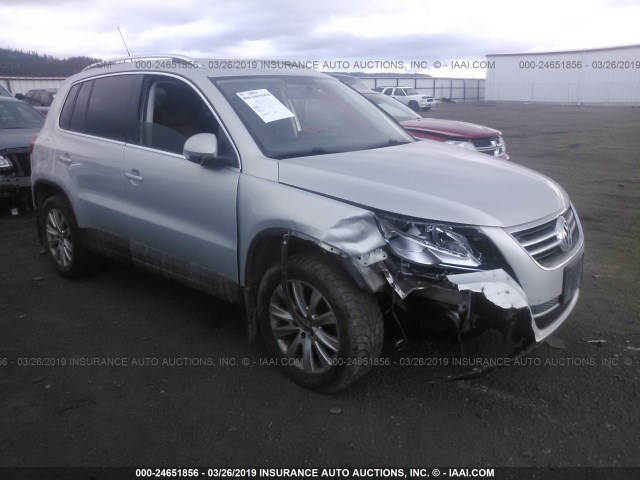 WVGBV75N69W525416 - 2009 VOLKSWAGEN TIGUAN SE/SEL BLACK photo 1