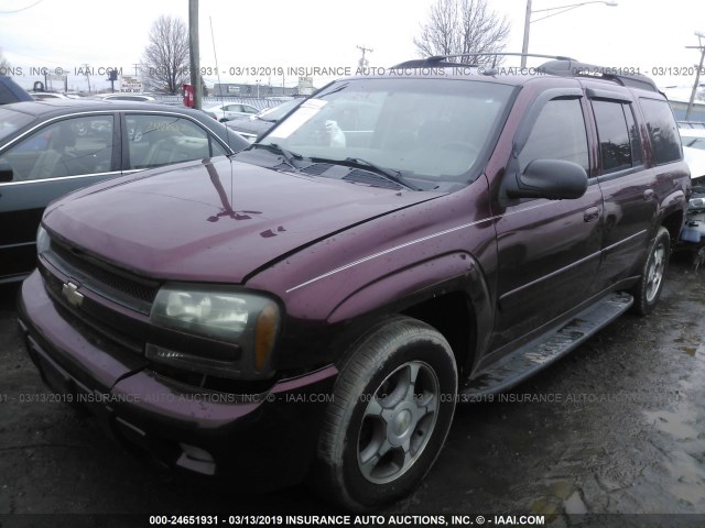 1GNET16S256132121 - 2005 CHEVROLET TRAILBLAZER EXT LS/EXT LT MAROON photo 2