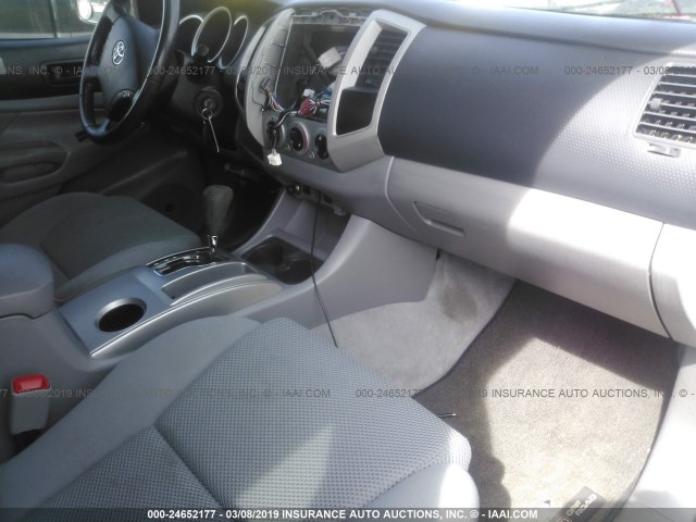 3TMLU4EN6AM055337 - 2010 TOYOTA TACOMA DOUBLE CAB 白色 照片 5