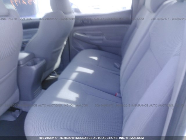 3TMLU4EN6AM055337 - 2010 TOYOTA TACOMA DOUBLE CAB 白色 照片 8