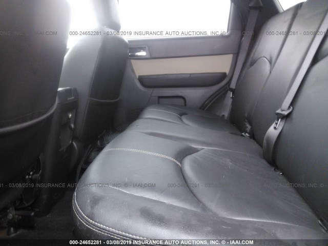 4M2CU87739KJ15822 - 2009 MERCURY MARINER PREMIER GRAY photo 8