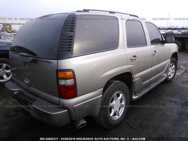 1GKEK63U72J127945 - 2002 GMC DENALI Pewter photo 4