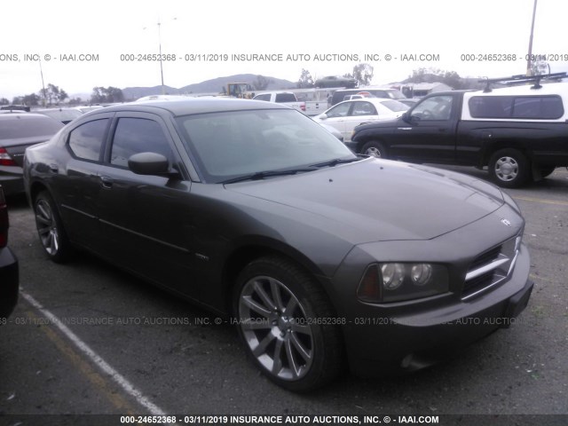 2B3LA53T99H503856 - 2009 DODGE CHARGER R/T GRAY photo 1