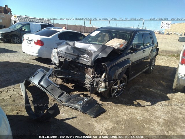 2CTALMEC4B6217135 - 2011 GMC TERRAIN SLE GRAY photo 2