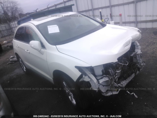 5J8TB3H5XHL001659 - 2017 ACURA RDX TECHNOLOGY WHITE photo 1