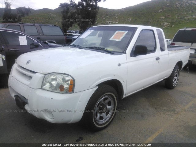 1N6DD26T54C467550 - 2004 NISSAN FRONTIER KING CAB XE WHITE photo 2