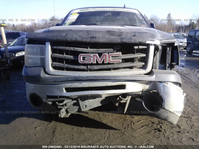 1GTEK140X7E545877 - 2007 GMC NEW SIERRA K1500 BLUE photo 6