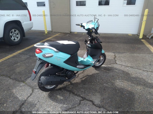 RFVPAP5A2K1124554 - 2019 GENUINE SCOOTER CO. BUDDY 50 TEAL photo 4