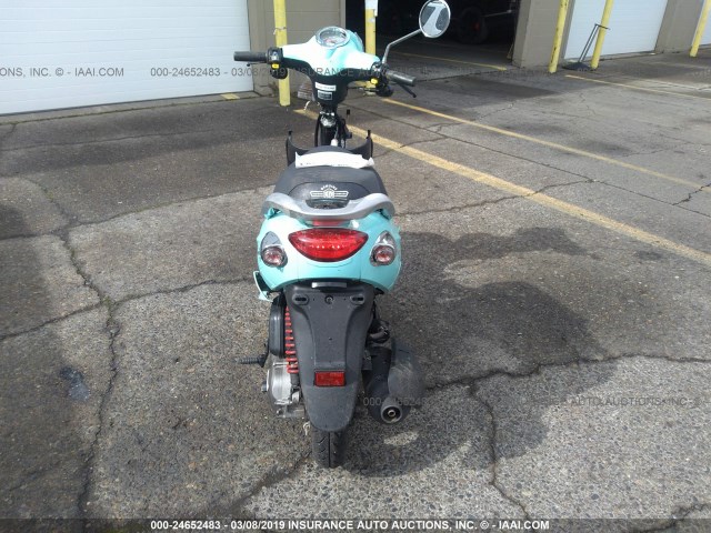 RFVPAP5A2K1124554 - 2019 GENUINE SCOOTER CO. BUDDY 50 TEAL photo 6