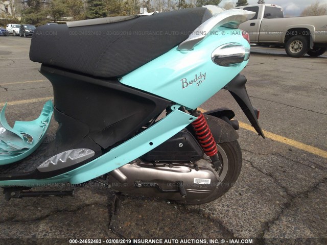 RFVPAP5A2K1124554 - 2019 GENUINE SCOOTER CO. BUDDY 50 TEAL photo 9