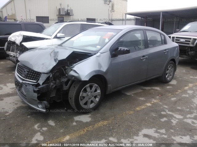 3N1AB61E58L745064 - 2008 NISSAN SENTRA 2.0/2.0S/2.0SL GRAY photo 2