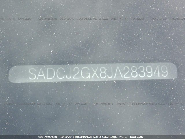 SADCJ2GX8JA283949 - 2018 JAGUAR F-PACE PREMIUM GRAY photo 9