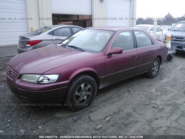 4T1BG22K0VU005435 - 1997 TOYOTA CAMRY CE/LE/XLE 栗色 照片 2
