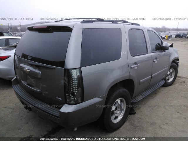 1GNEC23329R177518 - 2009 CHEVROLET TAHOE C1500 LT GRAY photo 4