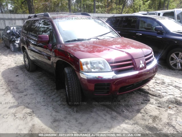 4A4MM31S44E037481 - 2004 MITSUBISHI ENDEAVOR XLS BURGUNDY photo 1