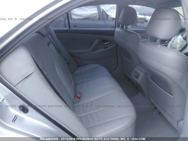 4T1BE46K97U598615 - 2007 TOYOTA CAMRY NEW GENERAT CE/LE/XLE/SE SILVER photo 8