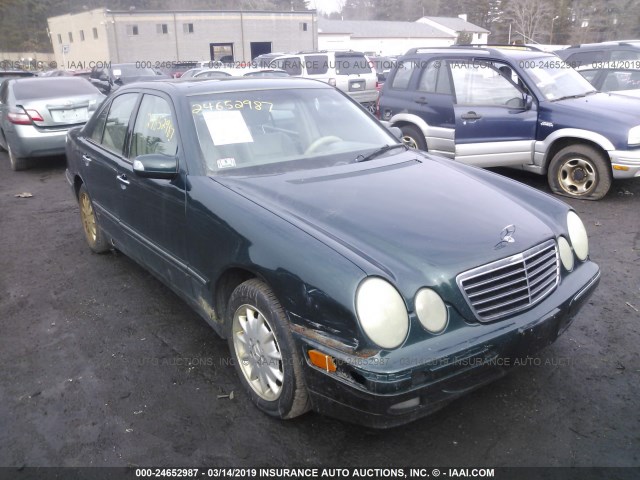 WDBJF82J82X067641 - 2002 MERCEDES-BENZ E 320 4MATIC GREEN photo 1