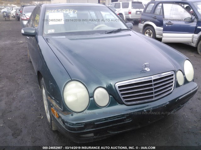 WDBJF82J82X067641 - 2002 MERCEDES-BENZ E 320 4MATIC GREEN photo 6