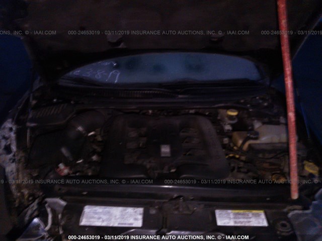 2C3AE66G12H174899 - 2002 CHRYSLER 300M BLACK photo 10