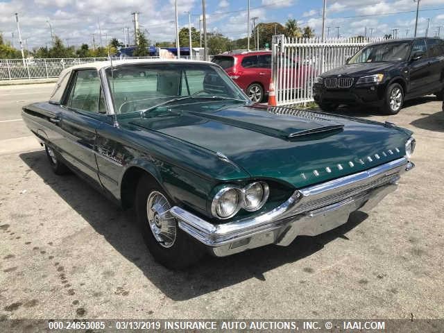 4Y87Z121922 - 1964 FORD THUNDERBIRD  GREEN photo 1