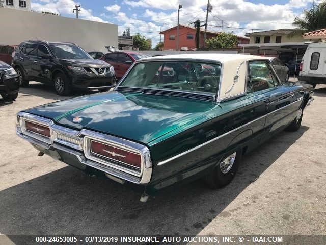 4Y87Z121922 - 1964 FORD THUNDERBIRD  GREEN photo 4