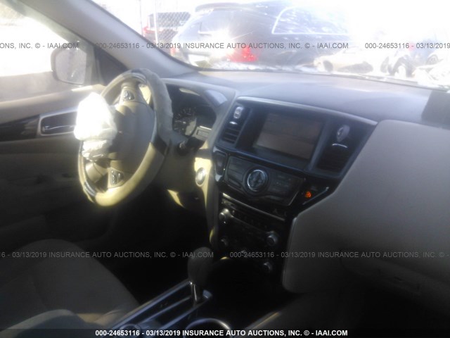 5N1AR2MM5EC626292 - 2014 NISSAN PATHFINDER S/SV/SL/PLATINUM BLACK photo 5