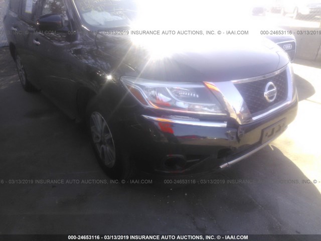 5N1AR2MM5EC626292 - 2014 NISSAN PATHFINDER S/SV/SL/PLATINUM BLACK photo 6