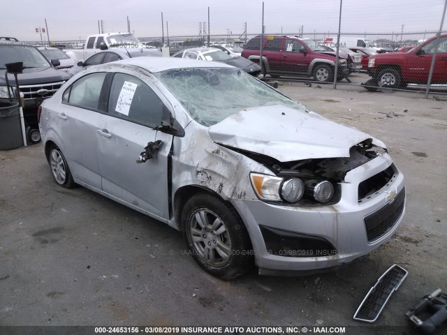 1G1JA5SH7C4232375 - 2012 CHEVROLET SONIC LS 银色 照片 1
