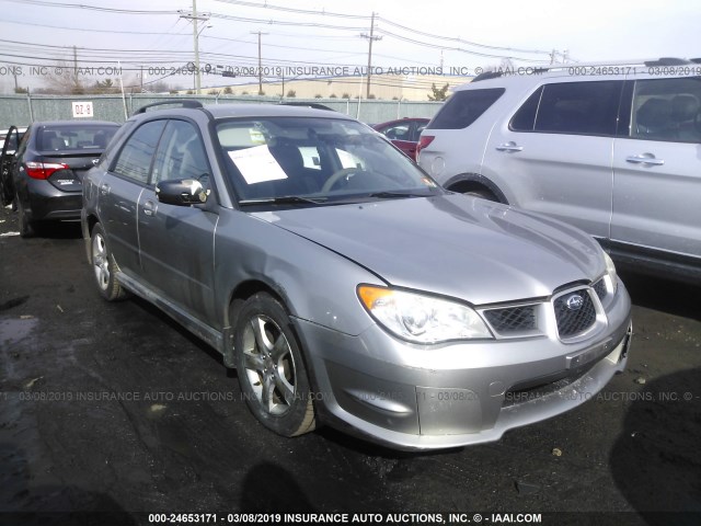 JF1GG61637H817321 - 2007 SUBARU IMPREZA 2.5I SILVER photo 1