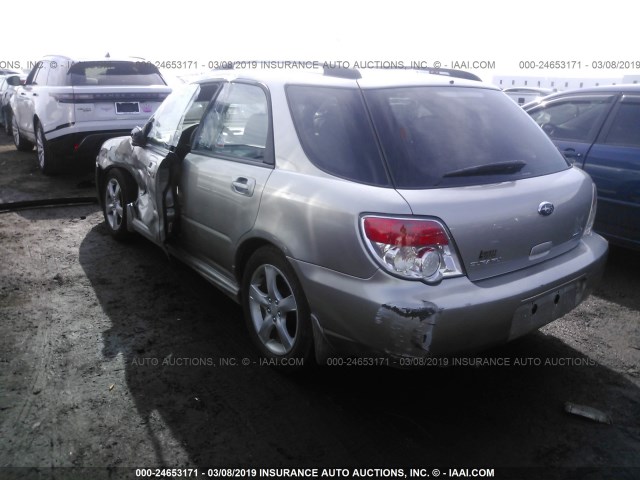 JF1GG61637H817321 - 2007 SUBARU IMPREZA 2.5I SILVER photo 3