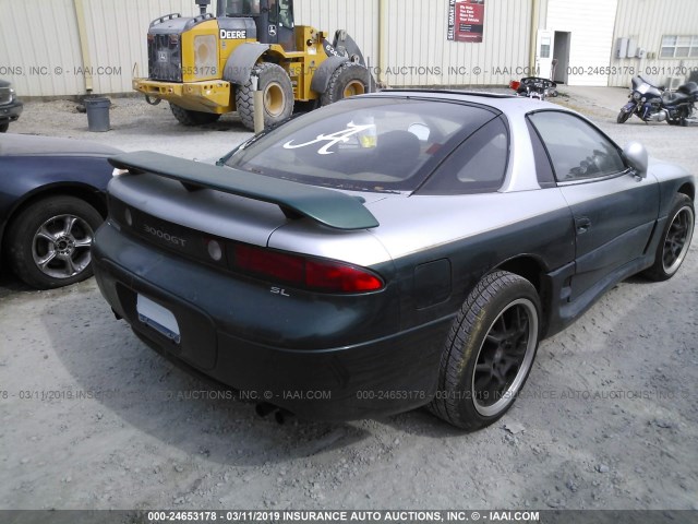 JA3AM54J4TY005828 - 1996 MITSUBISHI 3000 GT SL GREEN photo 4