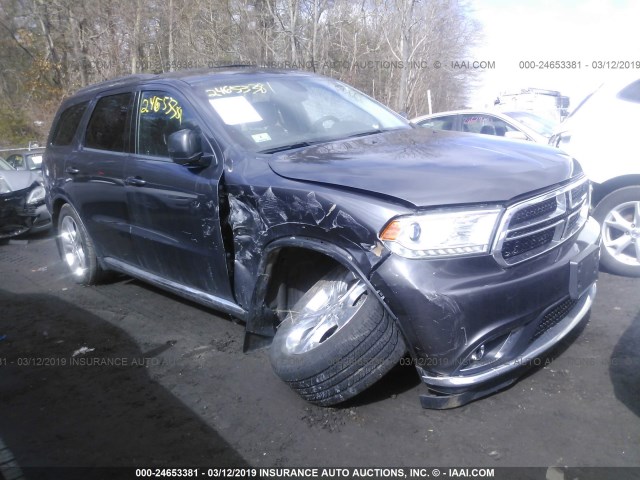 1C4RDJDG9FC938658 - 2015 DODGE DURANGO LIMITED GRAY photo 1