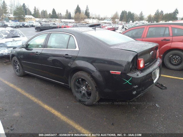 1G1ZC5EB5A4140392 - 2010 CHEVROLET MALIBU 1LT 黑色 照片 3