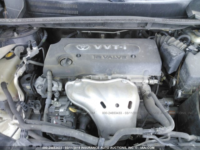 JTLZE4FE7A1106562 - 2010 TOYOTA SCION XB 黑色 照片 10