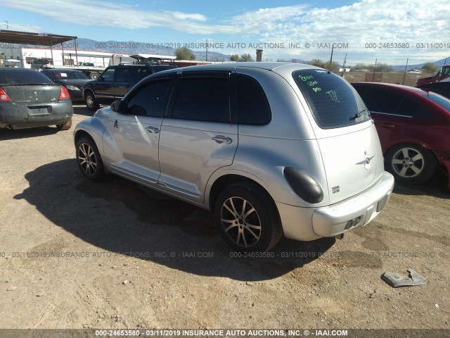 3C4FY58B45T630586 - 2005 CHRYSLER PT CRUISER TOURING SILVER photo 3